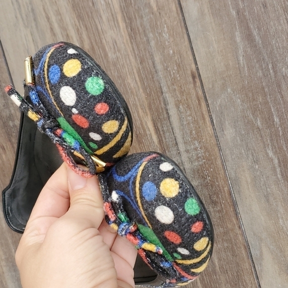 Stuart Weitzman women multi color ballet flat shoes sz 7M - Picture 4 of 12